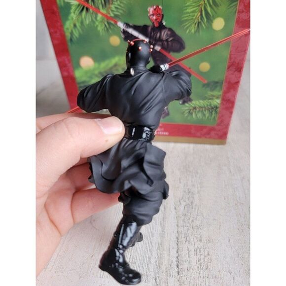Hallmark 2000 Star Wars Episode 1 Darth Maul ornament Xmas - Picture 6 of 7